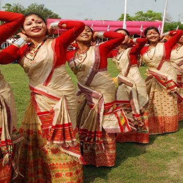 Assam Bihu Dance