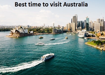 Best time to visit Australia