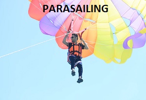 Parasailing in Andaman Islands