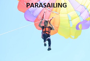 Parasailing in Andaman Islands