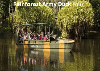 Rainforest Army Duck Tour 