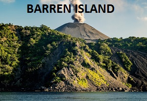 Barren Island  - Volcano in India